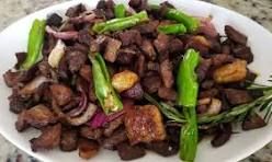 agelgel cafe  item ጥብስ