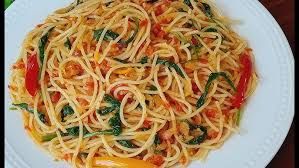 agelgel cafe  item ፓስታ በአትክልት 